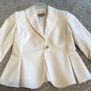 Beautiful White Blazer/Women’s Suit Jacket